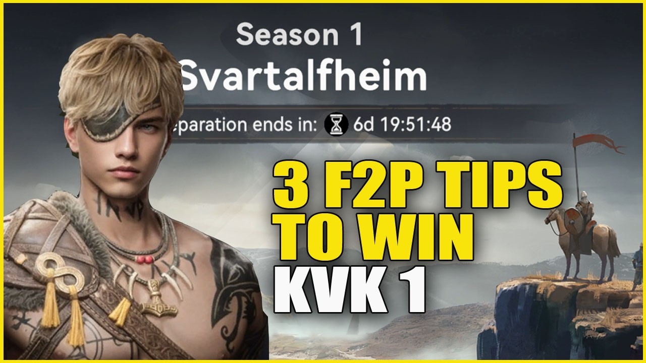 3 F2P Tips To Win Pre-KVK 1  || Viking Rise Tips and Tricks
