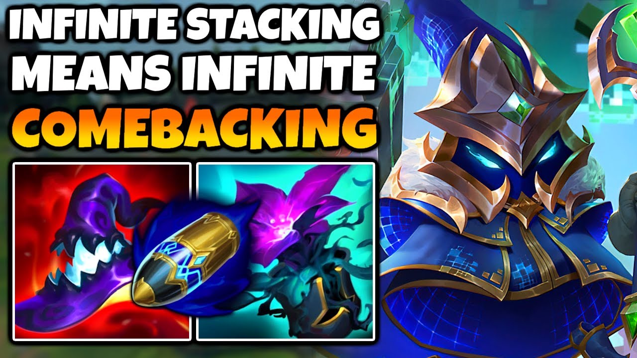 Unwinnable game, Oh wait we have 2 infinite stacking champs (Veigar & Smolder)