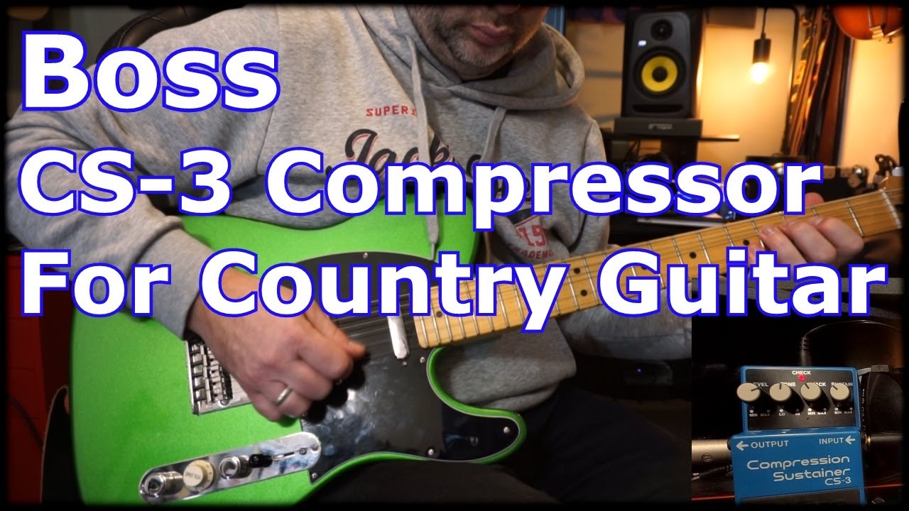 Boss CS-3 Compression Sustainer for Country Guitar