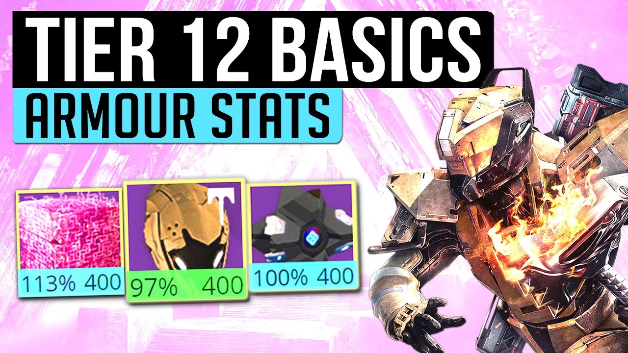 Destiny | TIER 12 BASICS! - How To Identify Armor Stat Rolls & Get Tier 12 Easily! (Age of Triumph)