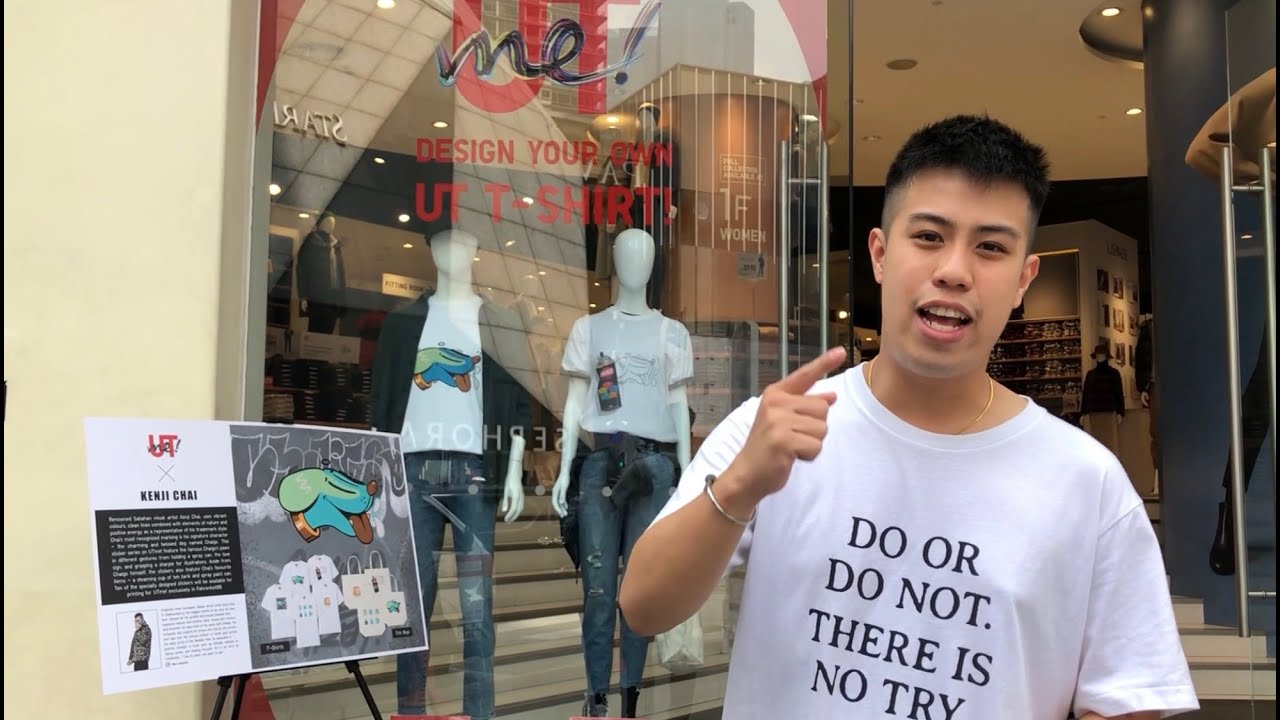 How to create your own Uniqlo UT with Chaigo? Uniqlo UT x Kenji Chai
