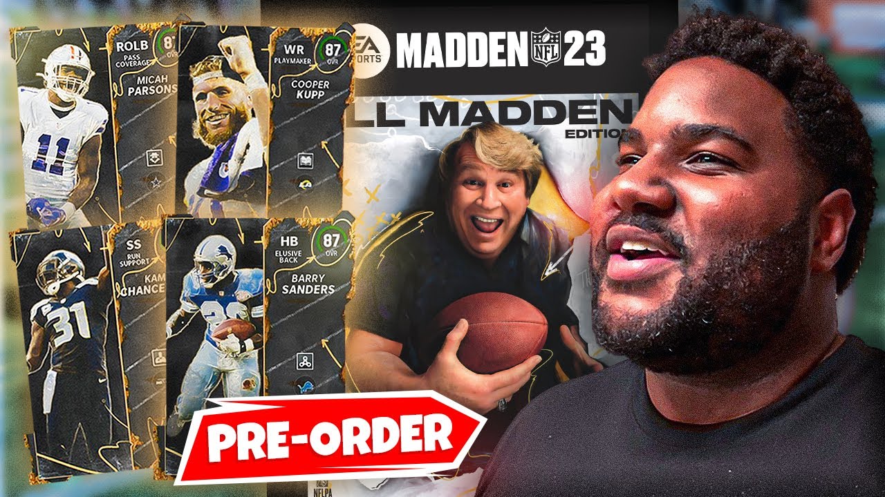 Madden 23 First Look! The Best All-Madden Pre-Order Player!