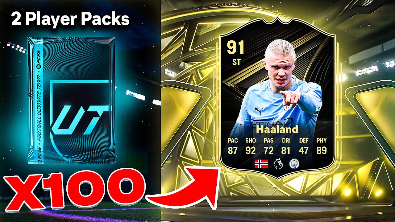 100x 2x RARE GOLD PLAYERS PACKS ON FC 26!
