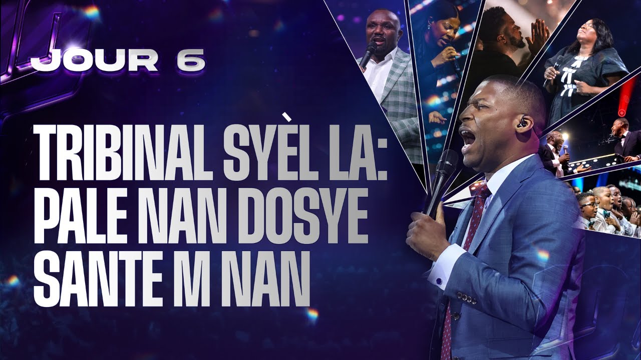 Tribinal Sy&egrave;l la: Pale Nan Dosye Sante m Nan! | 12 Soir&eacute;es de Gloire | J-6 | Gregory Toussaint