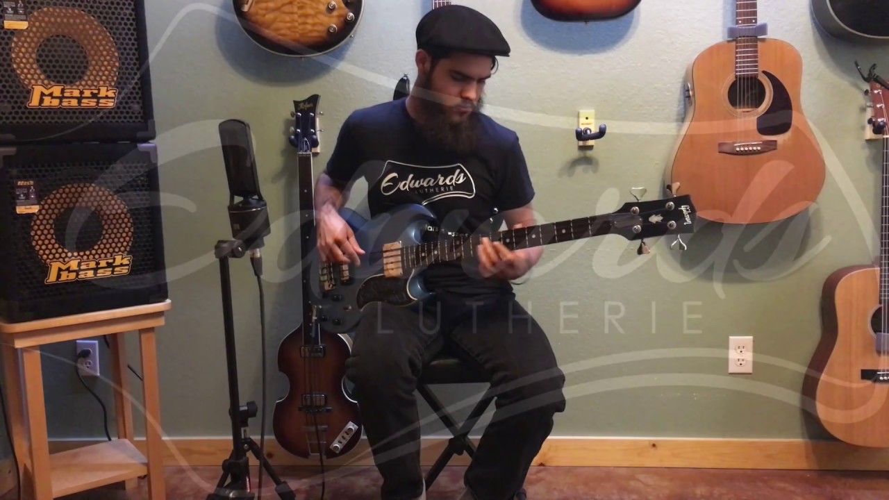 1965 Gibson EB-3 Bass Pelham Blue Demo