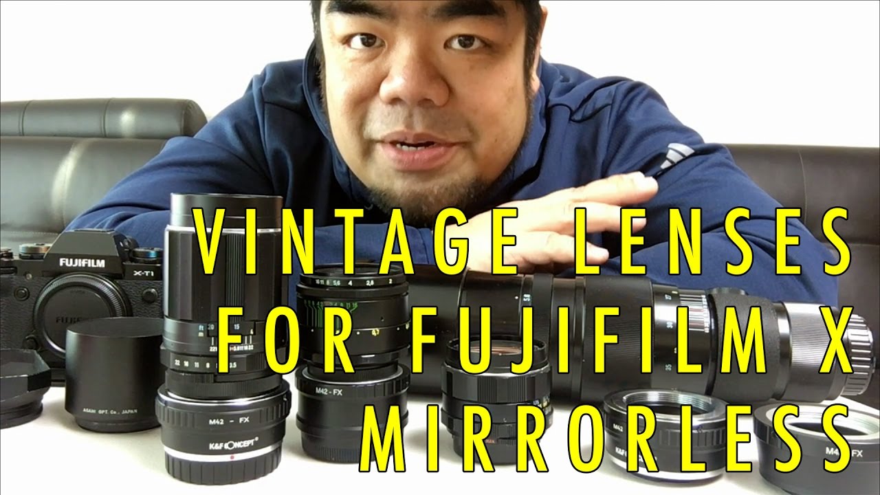 Cheap Vintage M42 Manual Lenses for Fuji X Mirrorless Cameras