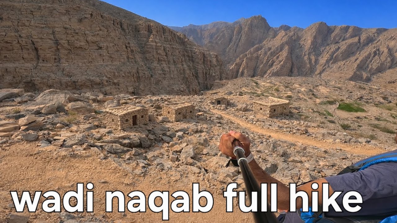 Exploring Wadi Naqab Till the End | Villages Beyond the Map #wadihiking #rasalkhaimah #uaeadventure 