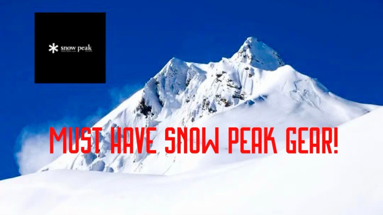 Do you even SNOW PEAK bro? ❄️Elevate your PRO camping gear 🔥