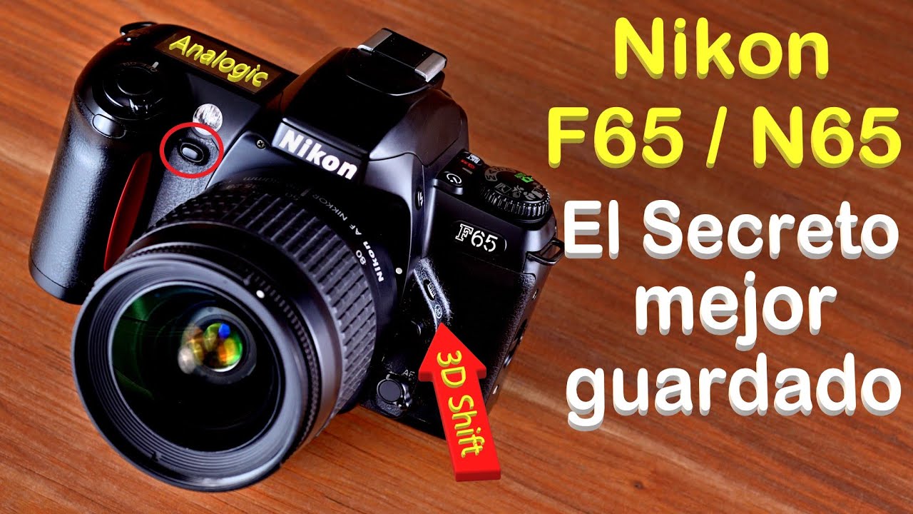 Nikon N65 - F65 la mejor Cámara electrónica para INICIAR en foto ANALÓGICA | Fotografía con 35mm