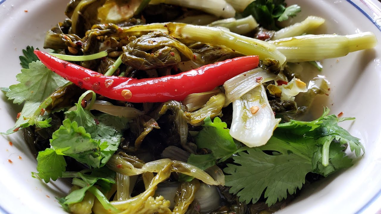Qhia Ua Zaub Qaub/Zaub Pos How to make pickled mustard green