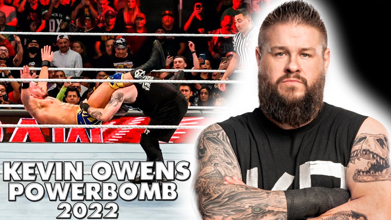 Kevin Owens - Pop-Up Powerbomb Compilation 2022