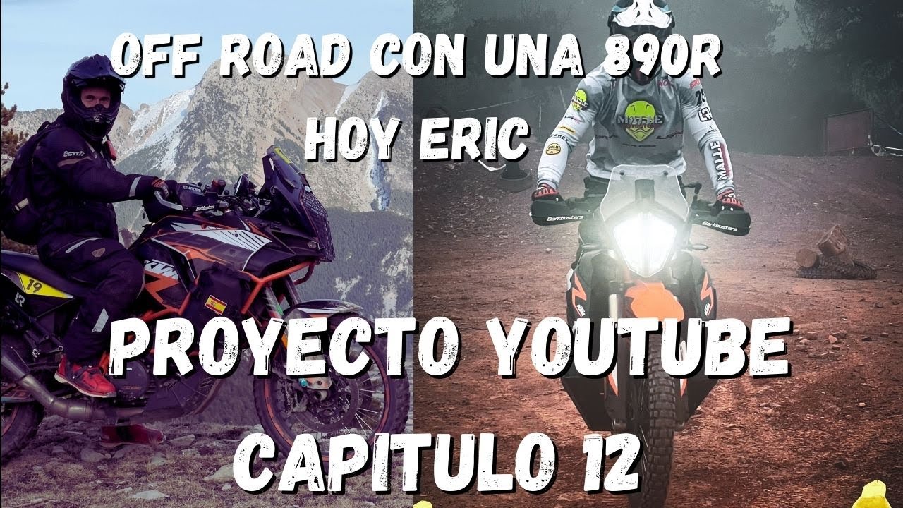 Técnica de Off Road con una KTM 890R. - Capitulo 12 con Eric.