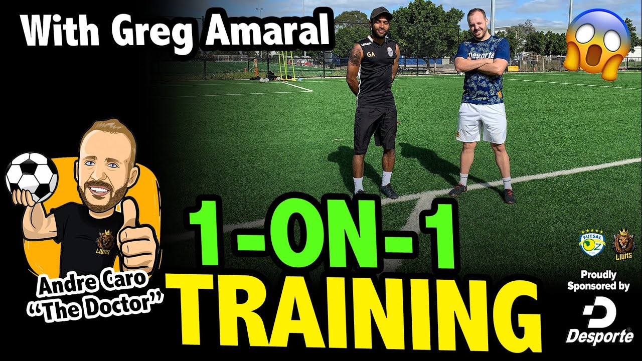 ONE ON ONE SOCCER TRAINING  | WITH GREG AMARAL | INSANE TRAINING SESSION!