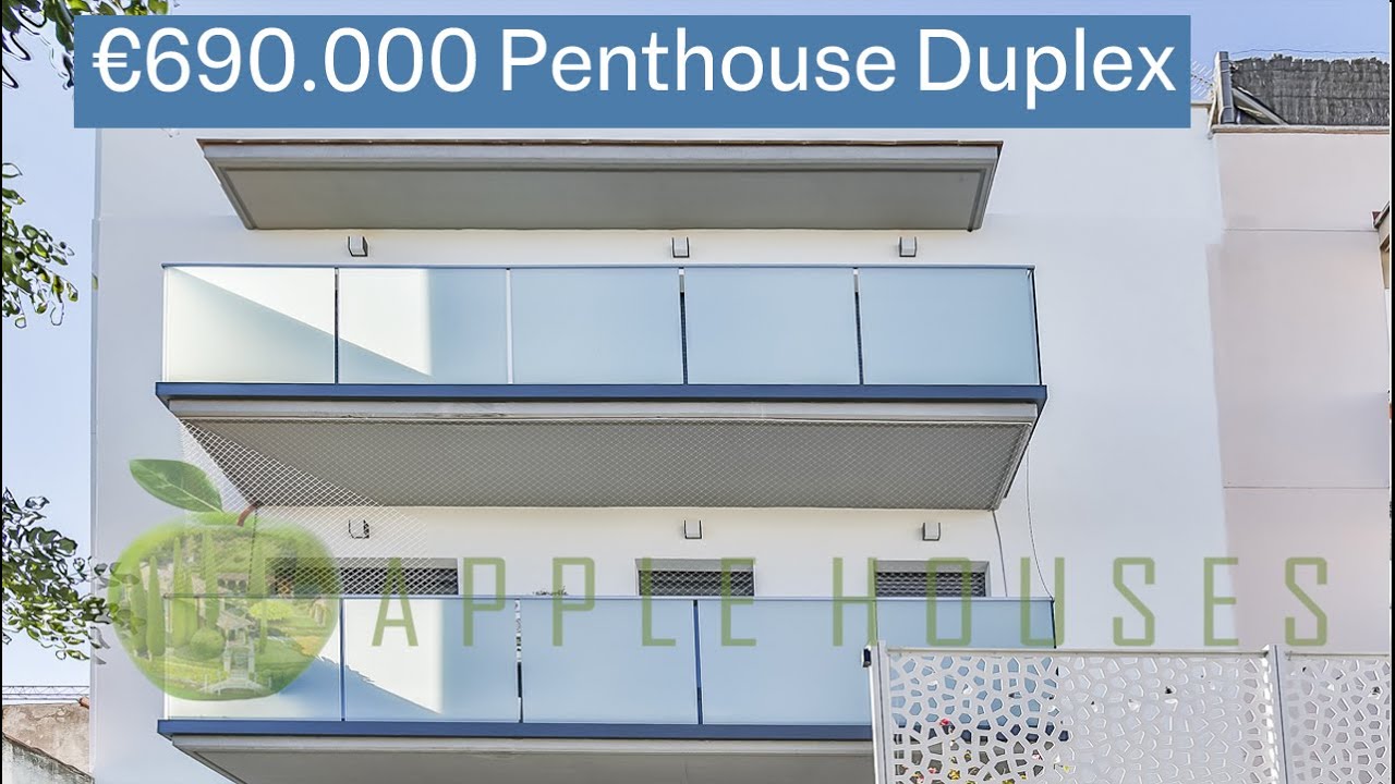 Spectacular New Build Duplex Penthouse for Sale in La Bovila Sitges