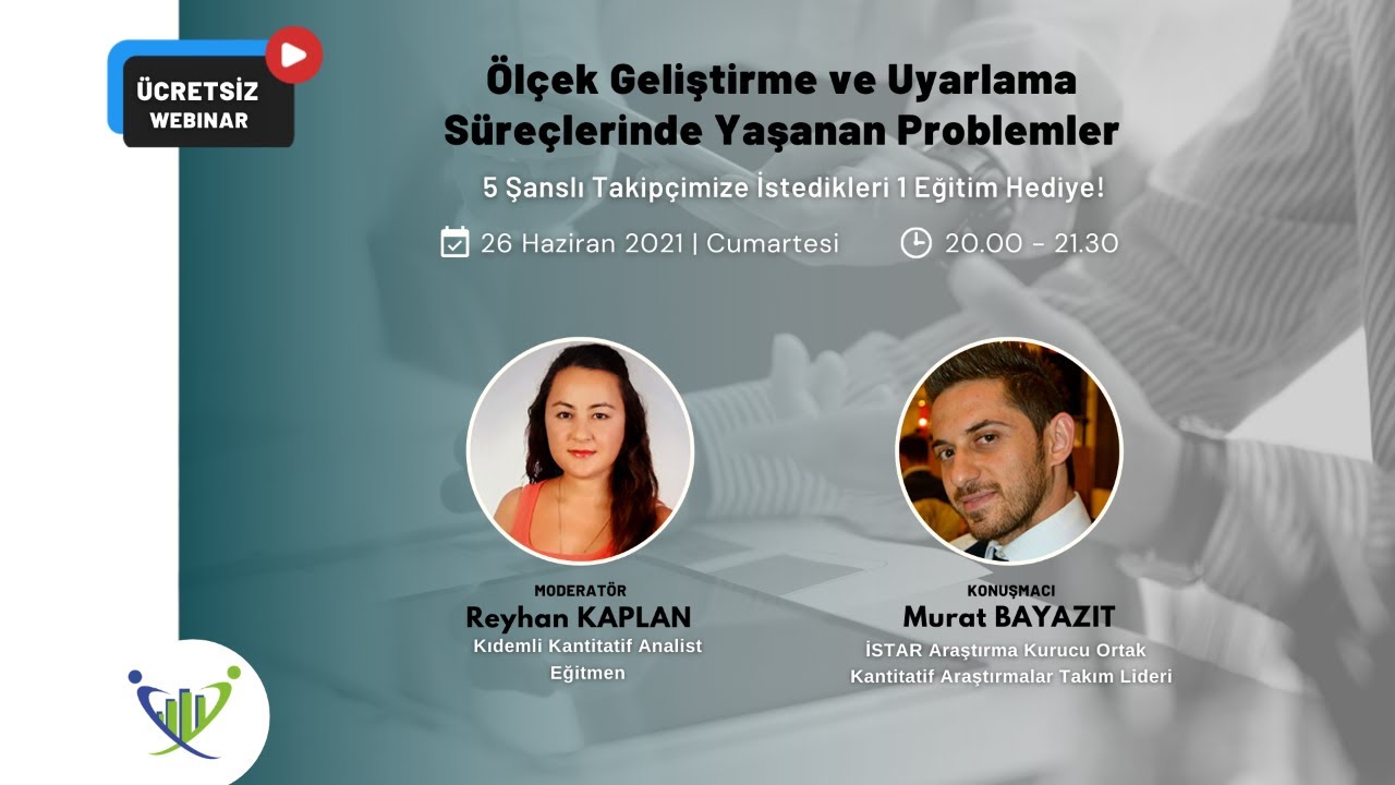 Ölçek Geliştirme ve Uyarlama  Süreçlerinde Yaşanan Problemler Semineri