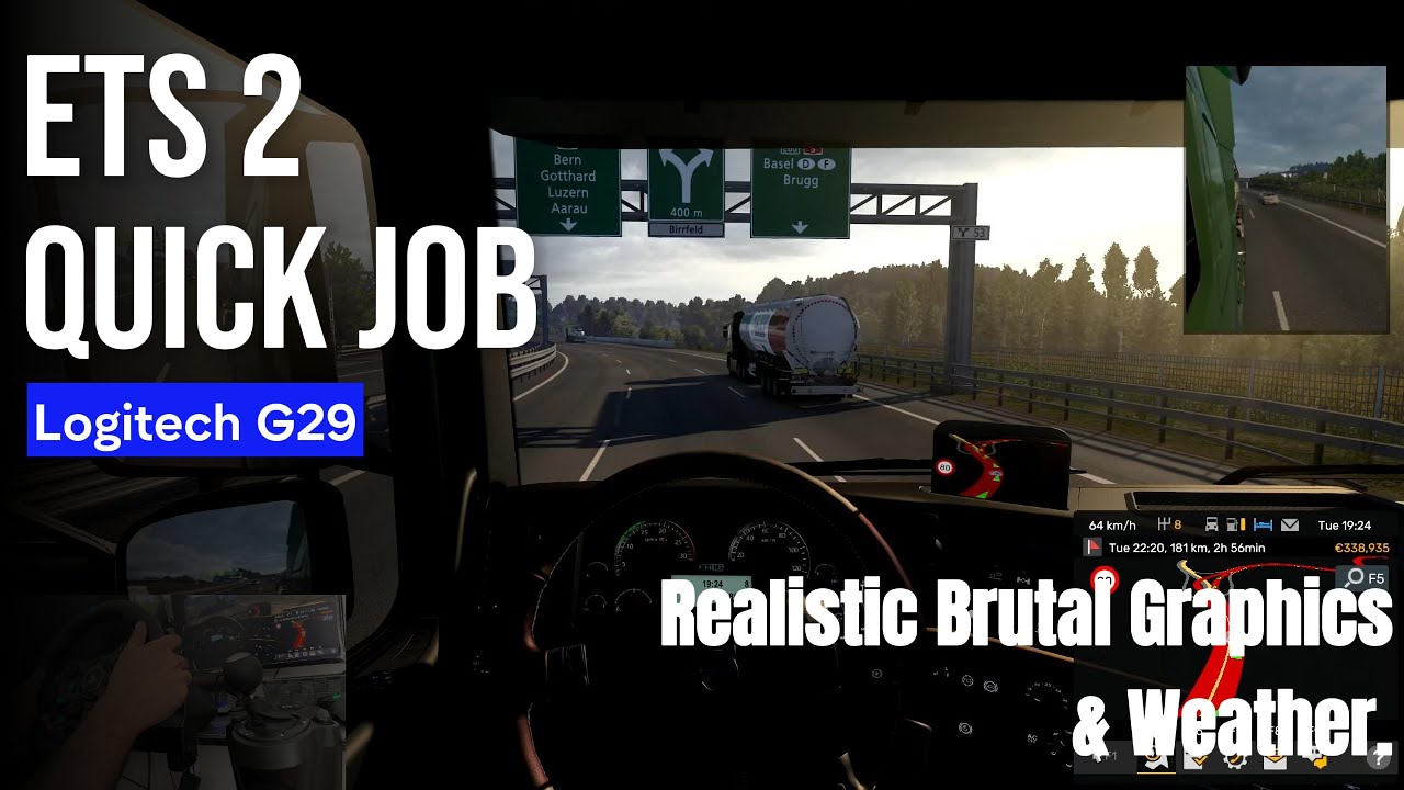 Realistic ETS 2 Trucking &ndash; Scenic Routes, Mistakes & Fun Challenges!