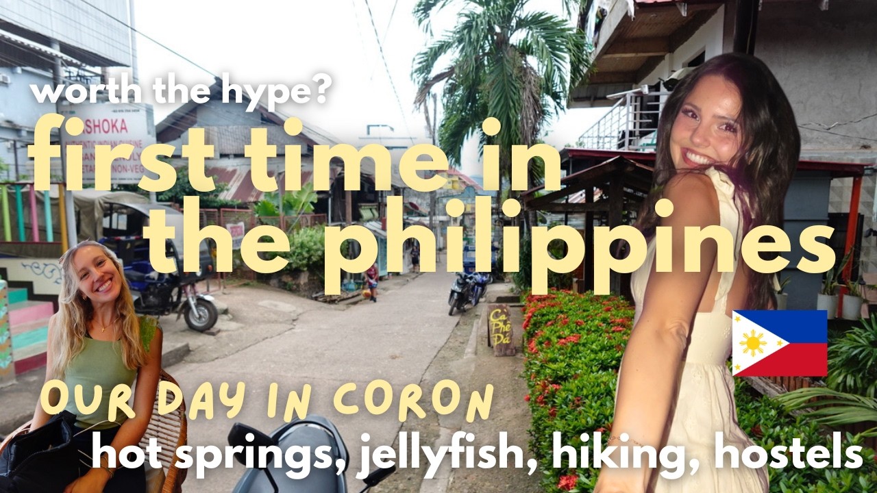 this is how our day in coron palawan went… (first time in the Philippines vlog (what did we think?))