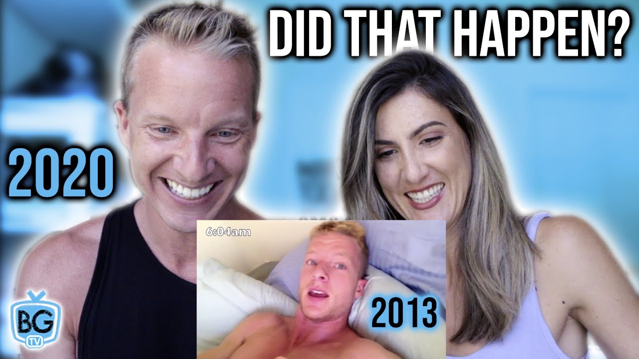 WIFE REACTING TO MY FIRST EVER VLOG (THIS CAUSED A FIGHT) | BradGouthroTV
