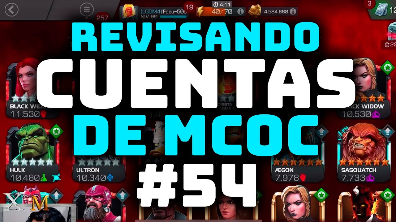 Revisando Cuentas #54 - ¡+8 Personajes Rango 5 Sin Darle Ni Siquiera Al Acto 5! - ¿Como? - MCOC