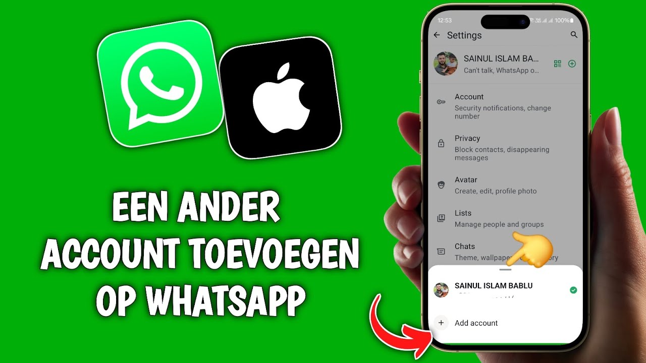 Hoe je een ander account toevoegt aan WhatsApp op iPhone en iOS