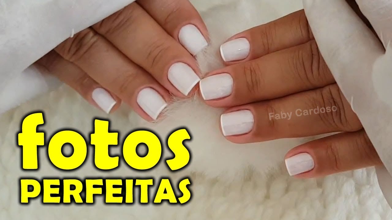 Como tirar fotos de unhas perfeitas por Faby Cardoso