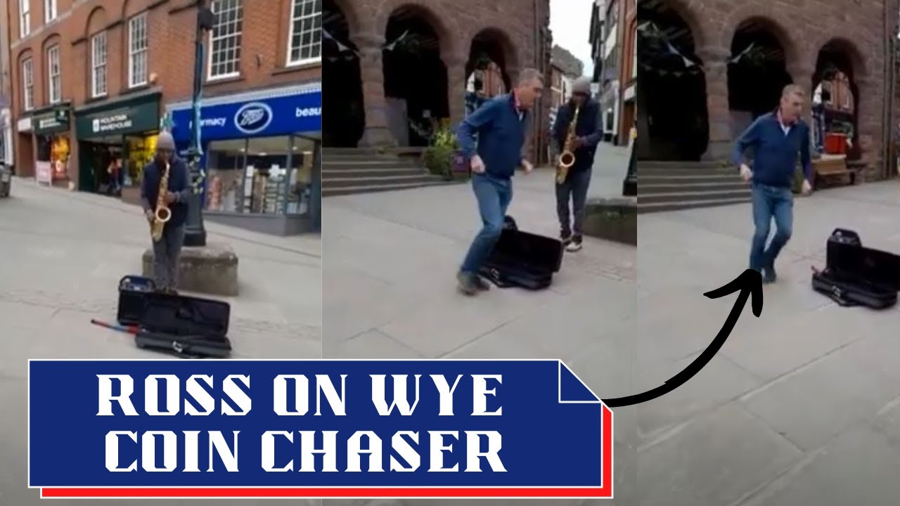 Ross on Wye busking and this happens