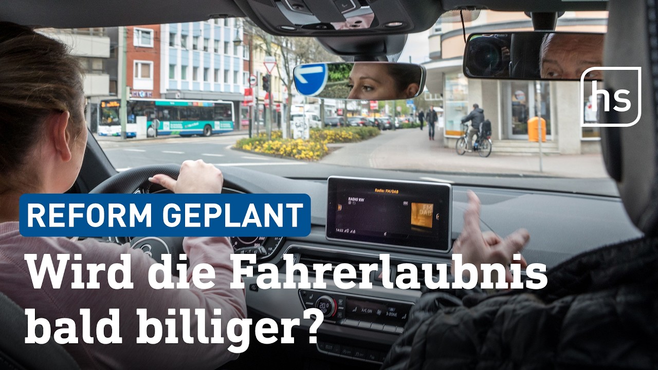 Führerschein-Reform geplant: Das soll sich bei Kosten & Ausbildung ändern | hessenschau