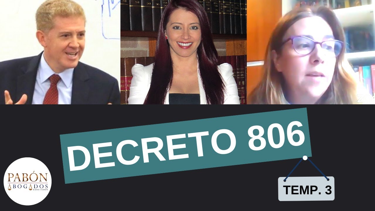 ✅Vicisitudes prácticas del 🟥#Decreto806 (Sent. C420-2020).