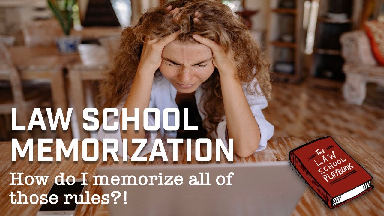 Memorizing in Law School