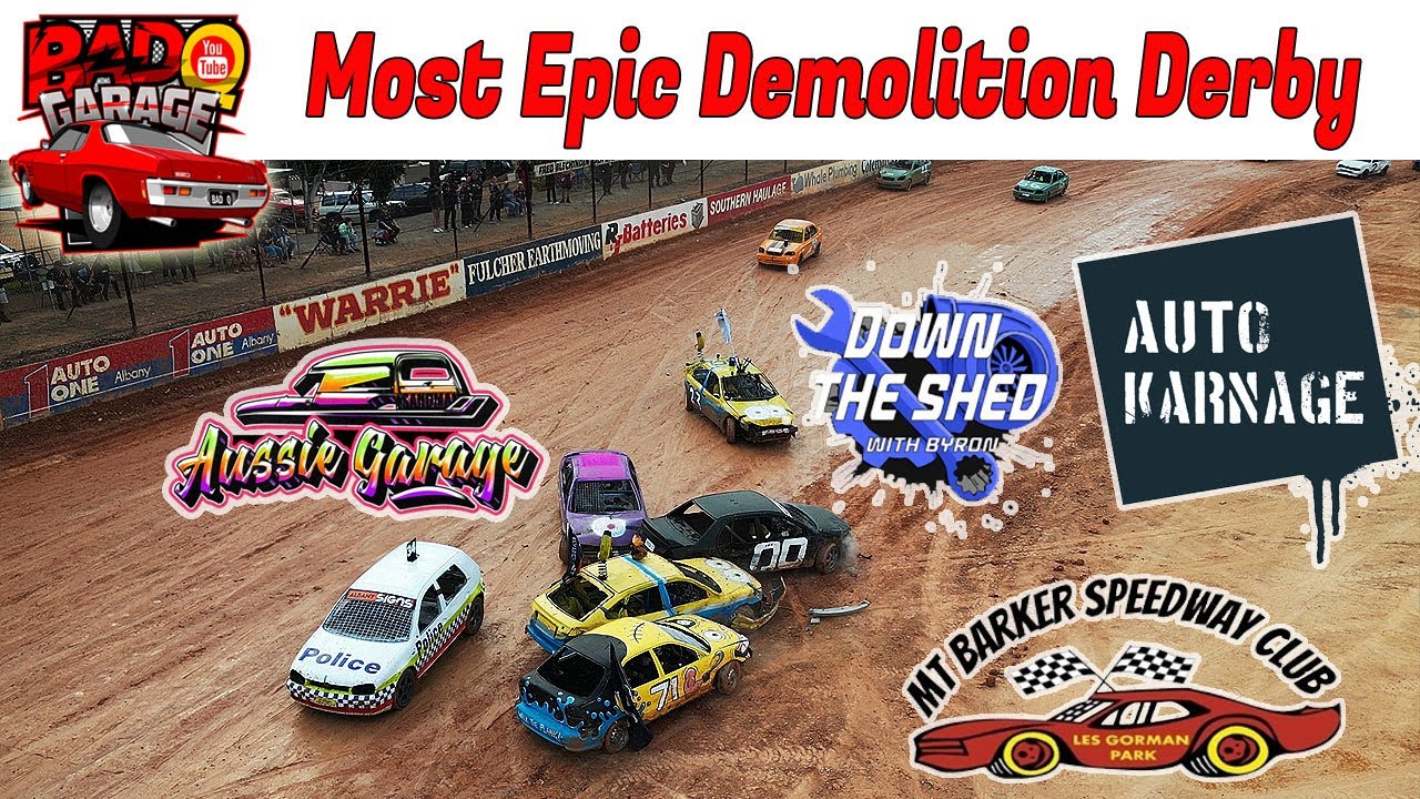 Epic Australian Demolition Derby