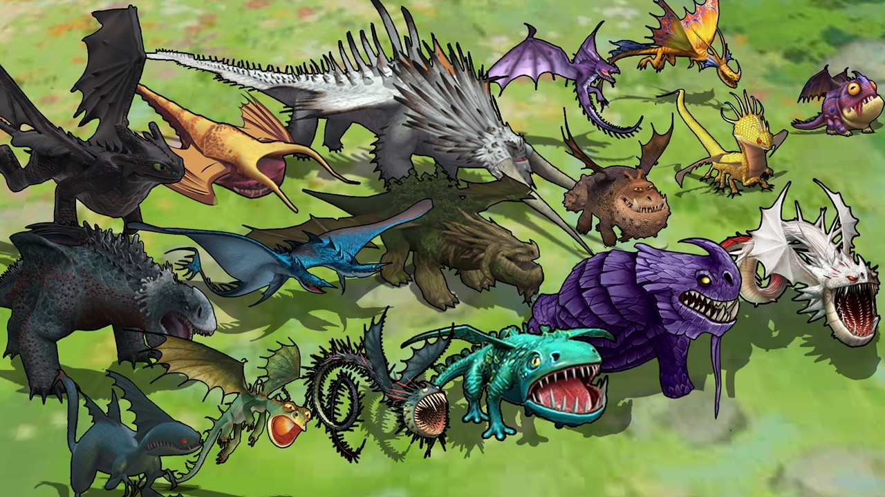 Every Dragon in How To Train Your Dragon Ranked by Size (ALL 107!)