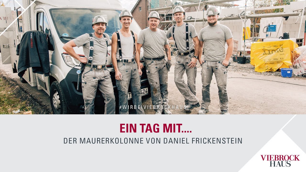 Ein Tag mit... der Maurerkolonne von Daniel Frickenstein #WirbeiViebrockhaus