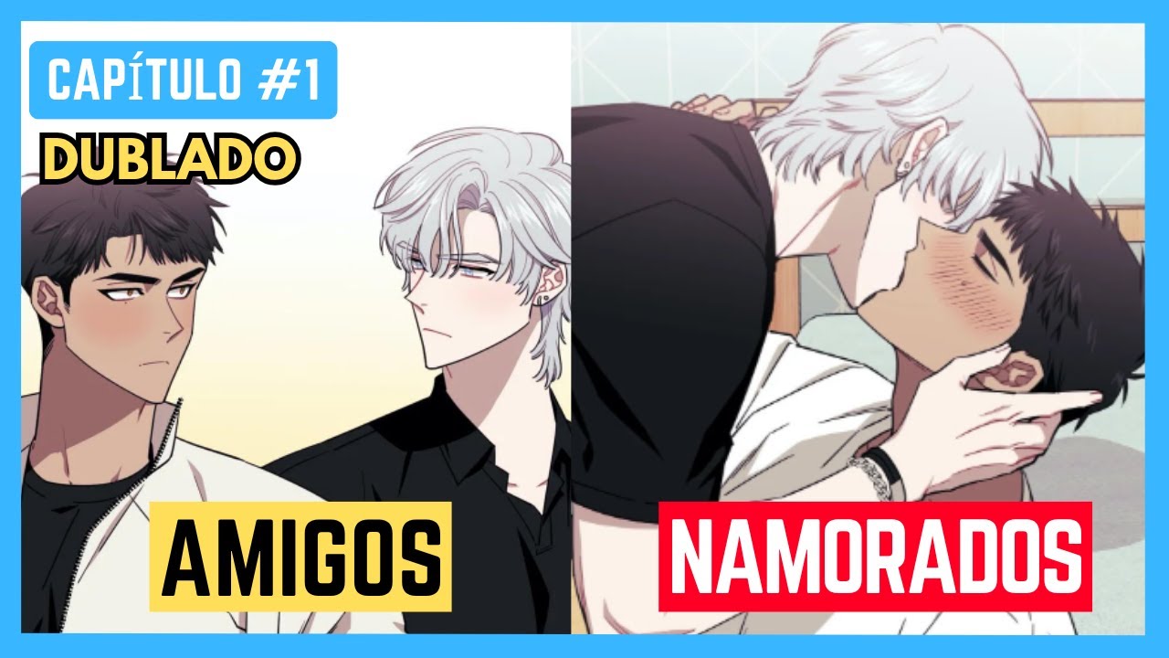 BL | Eles eram AMIGOS... até um BEIJO MUDAR TUDO! | MANHWA RECAP [DUBLADO]