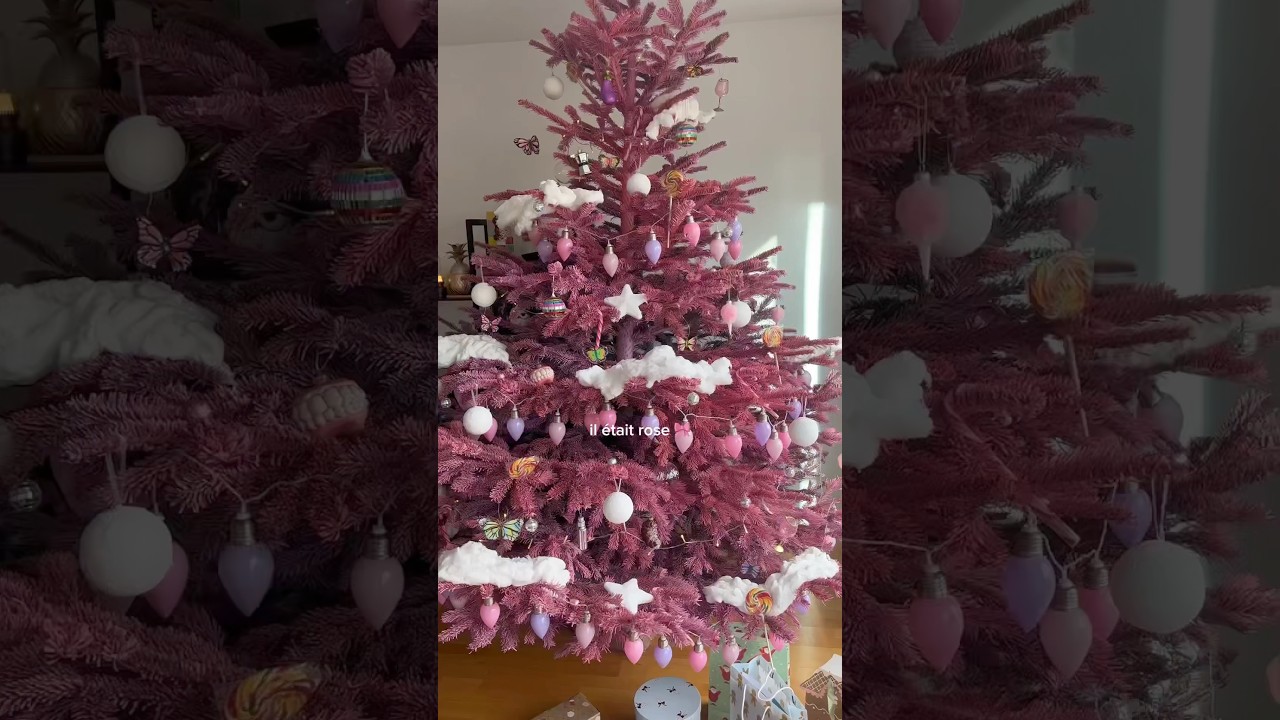 Alors, tu pr&eacute;f&egrave;res celui de l&rsquo;an dernier ou celui ci ? 👀🎄#sapindenoel #diy #fauxsapin #decoration