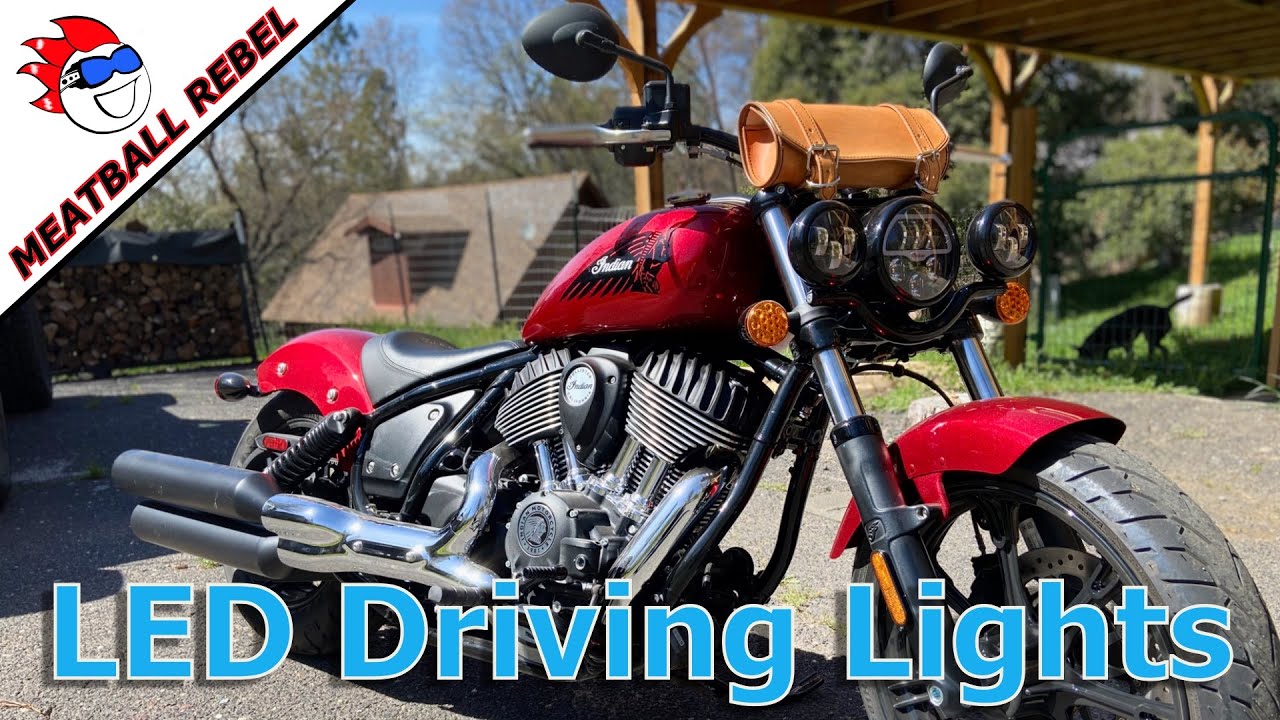 Indian Chief LED Driving Lights