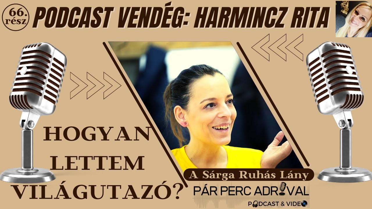 #66 Podcast - Hogyan lettem vil&aacute;gutaz&oacute; & Hogyan legy&eacute;l te is?👉A s&aacute;rga ruh&aacute;s l&aacute;ny  azaz Harmincz Rita