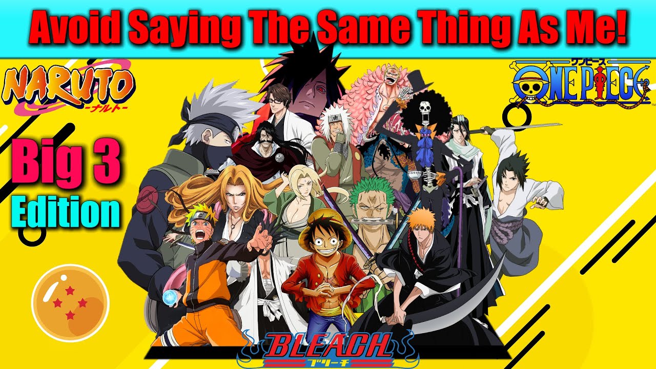 Avoid Saying The Same Thing As Me!😱 | Big 3 Edition