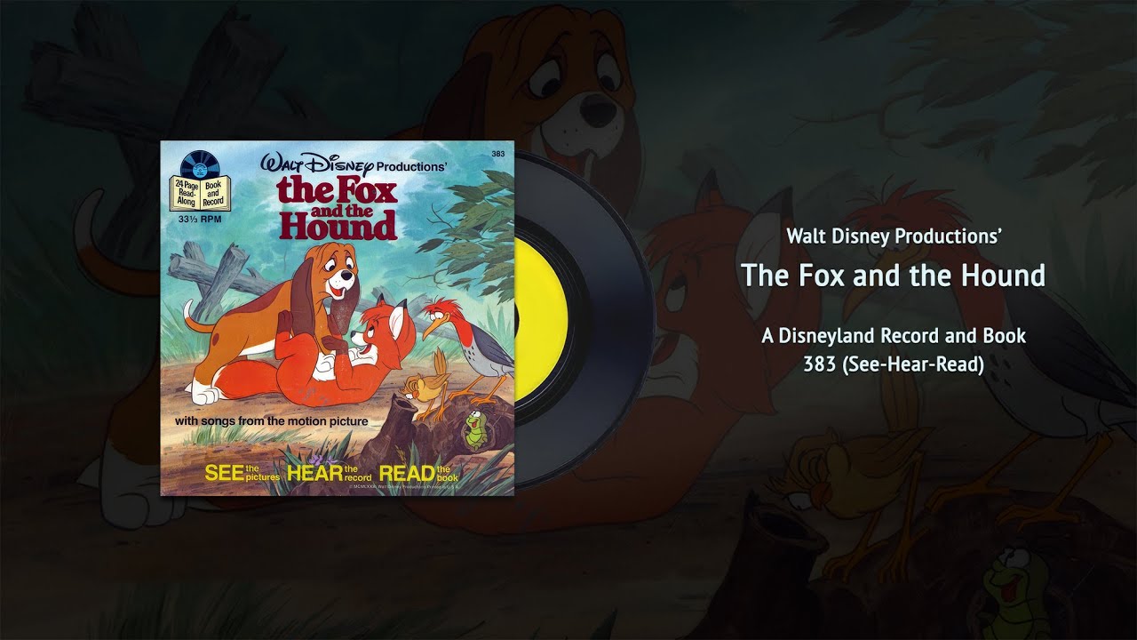 Walt Disney's The Fox and the Hound (See-Hear-Read 383) | Vintage Disney Vinyl Restored