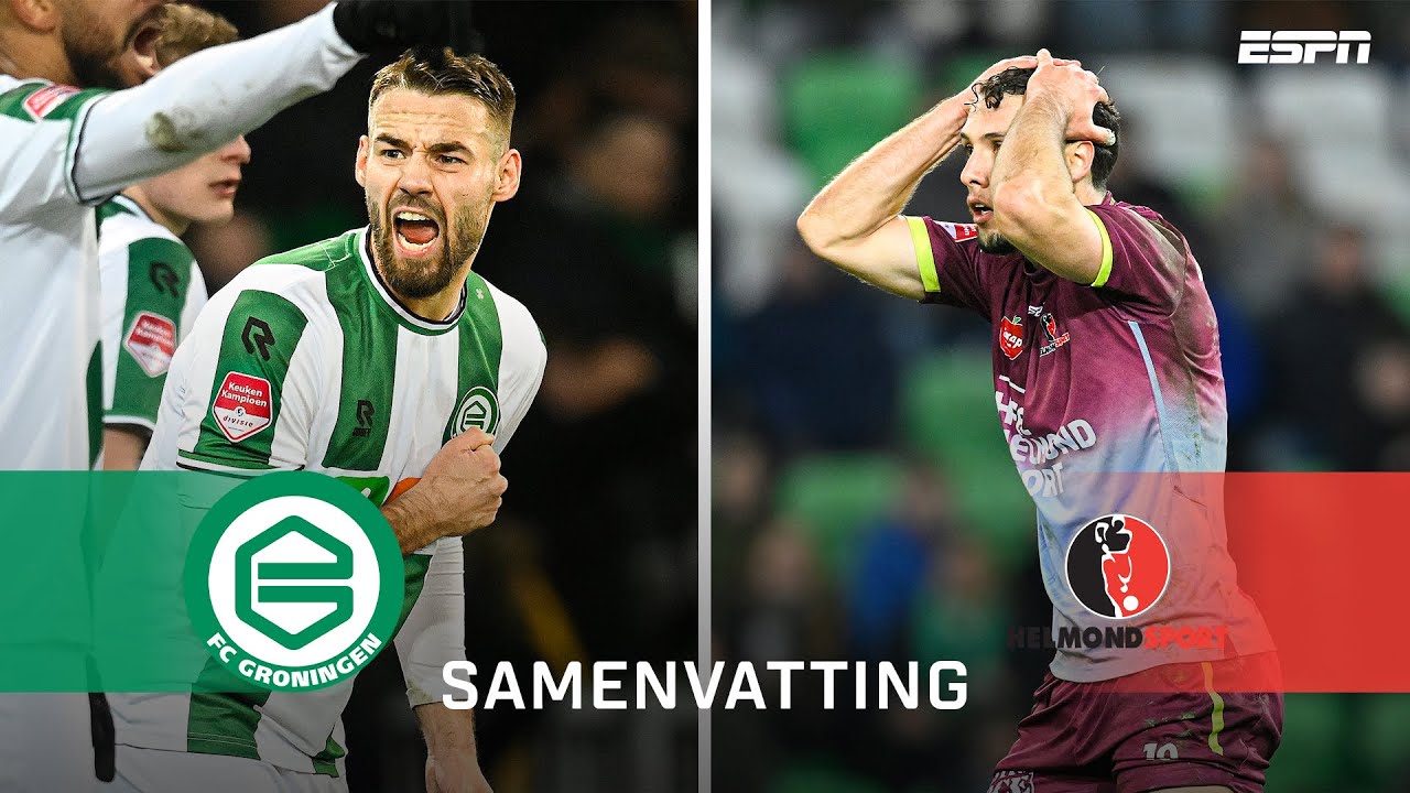 Veel STRIJD en FRUSTRATIE in de EUROBORG 💪🤯 | Samenvatting FC Groningen - Helmond Sport