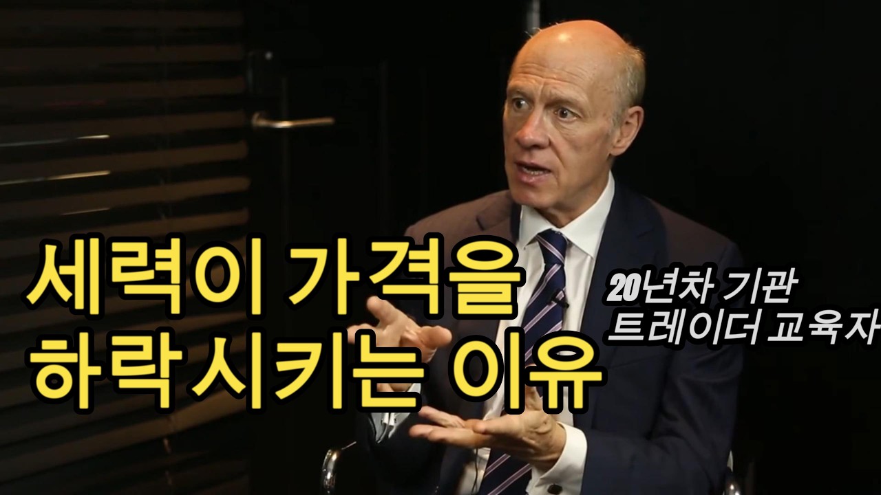 세력의 매집 방법에 대해 인터뷰했습니다 Market Maker Model
