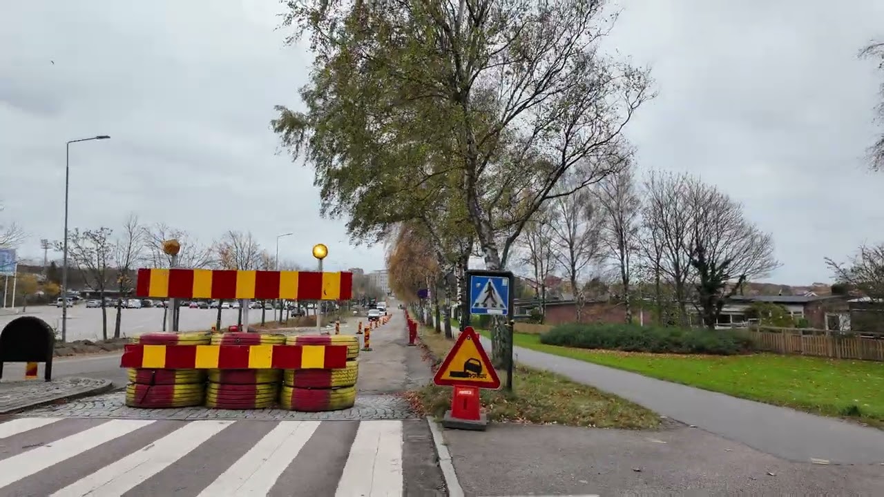 Varberg Gamla Påskberget längs Kattegattsvägen en höstdag 2024 10 31 0002