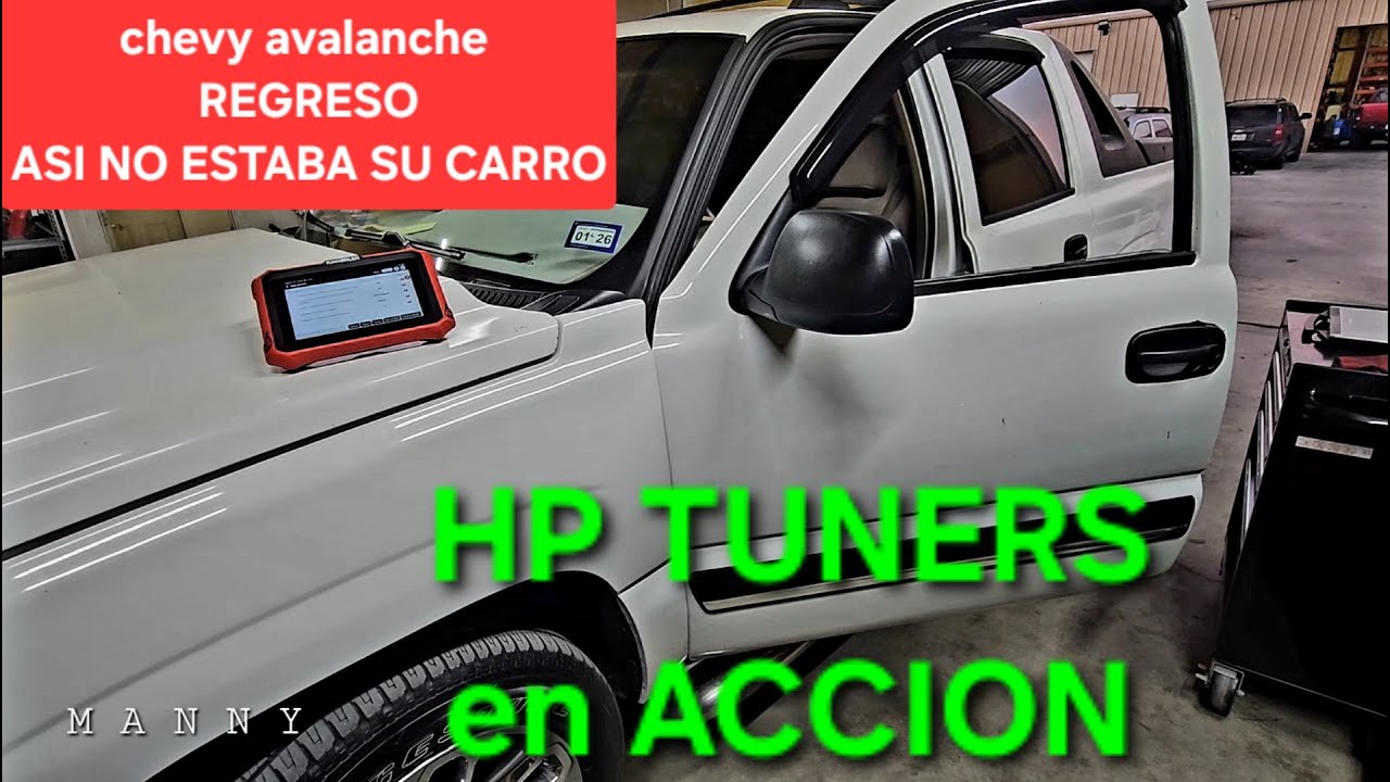 MOTOR chevy LS se calienta porque entran tarde los VENTILADORES, modificamos  HP TUNERS