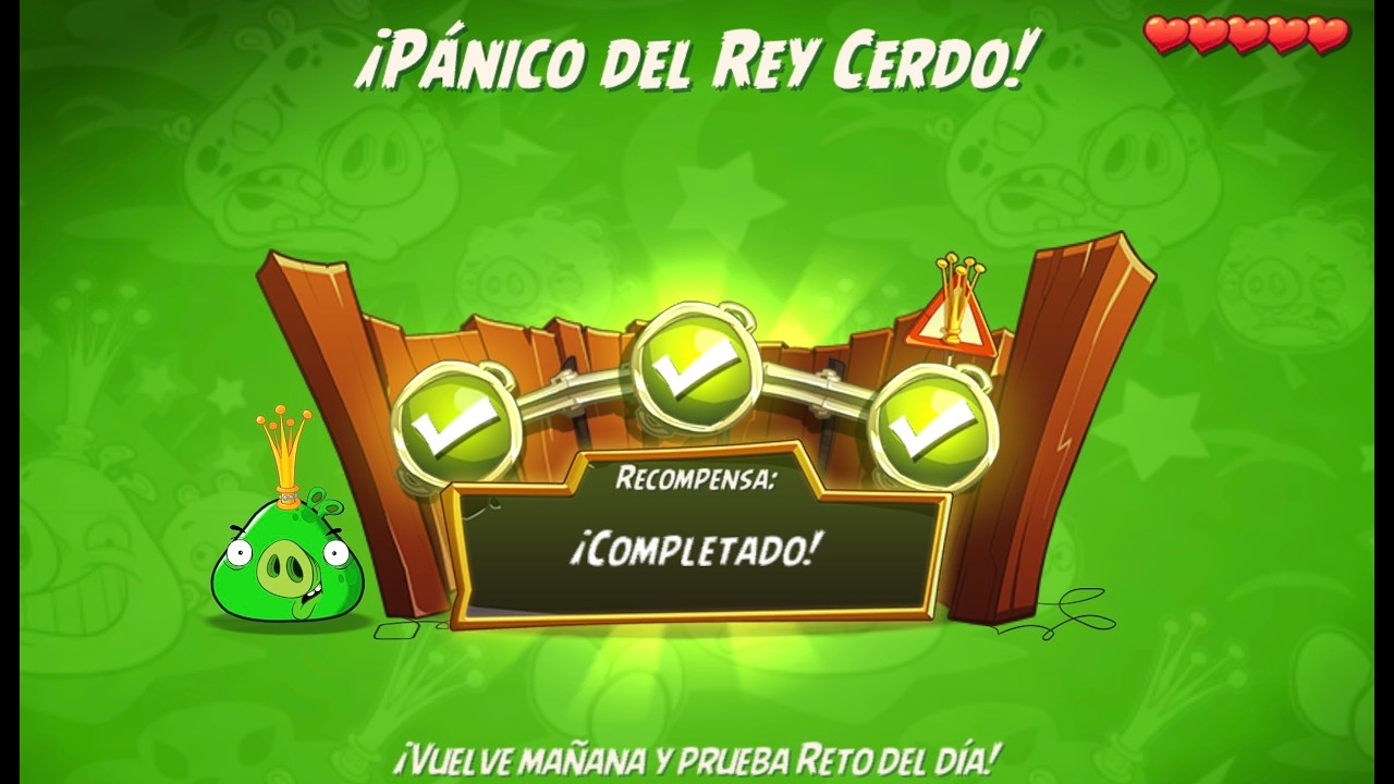 Angry Birds 2 - King Pig Panic (Pánico del rey cerdo) - 06/03/2026