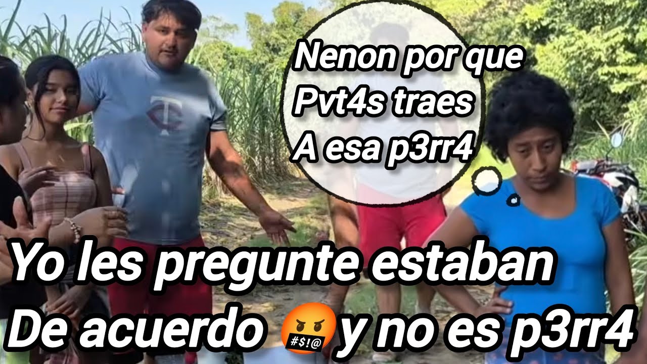 Doña viki enojada 😡 con nenon por llevar alexa al rio🤬