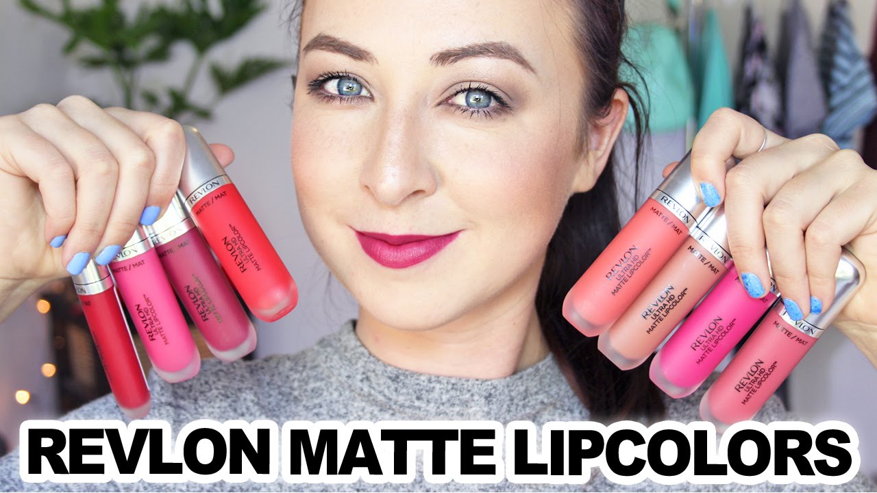 Revlon Ultra HD Matte Lip Color Review & Swatches | All 8 shades
