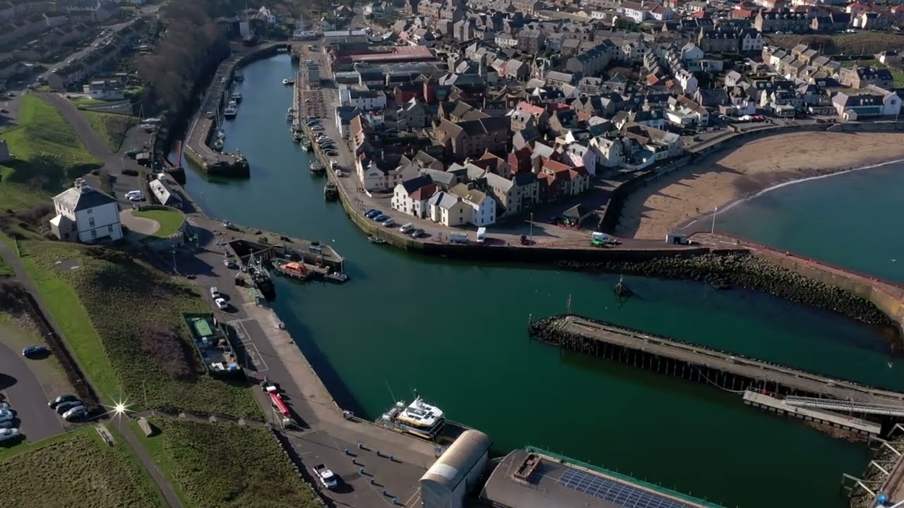 Eyemouth in hyper-lapse on the 3rd of March '26