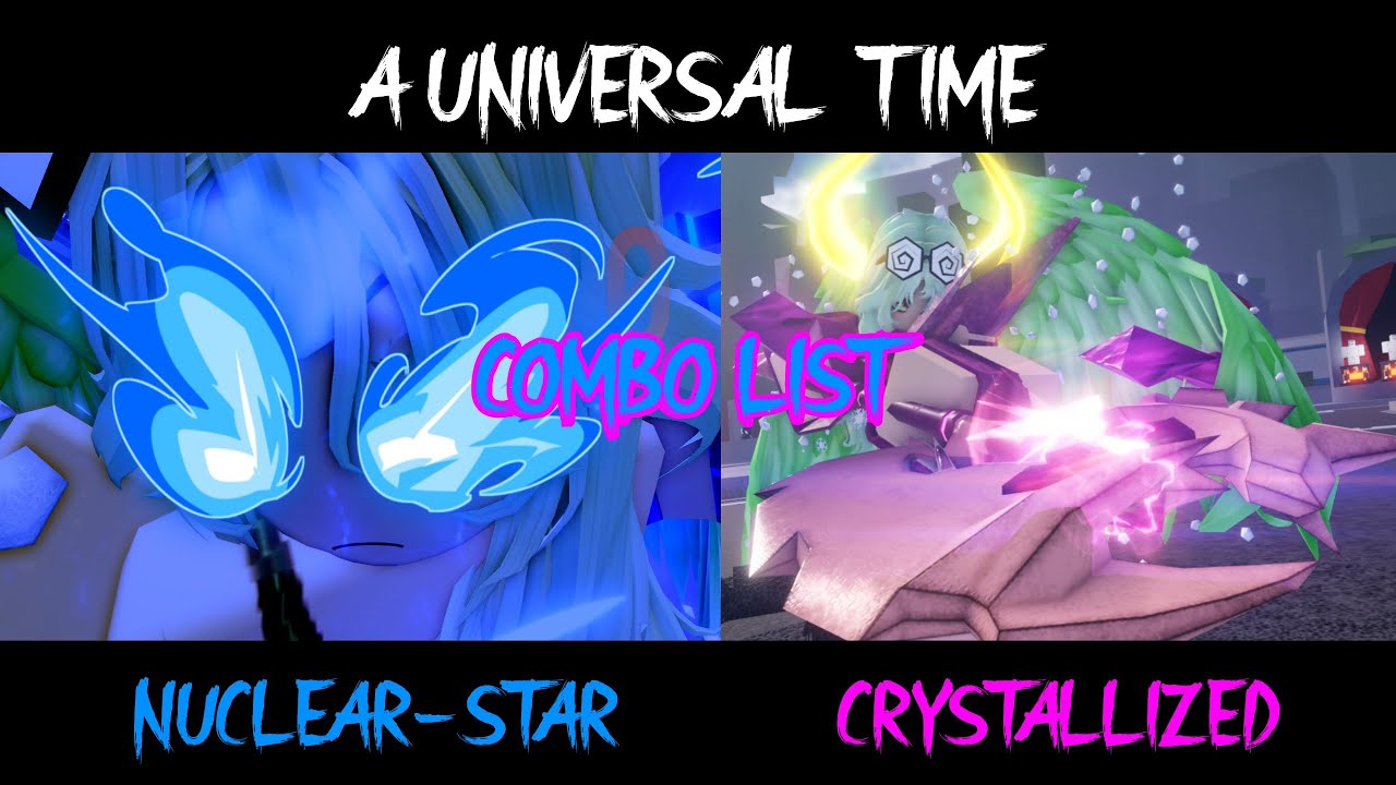 (AUT) NUCLEAR-STAR And crystallized COMBOS!!