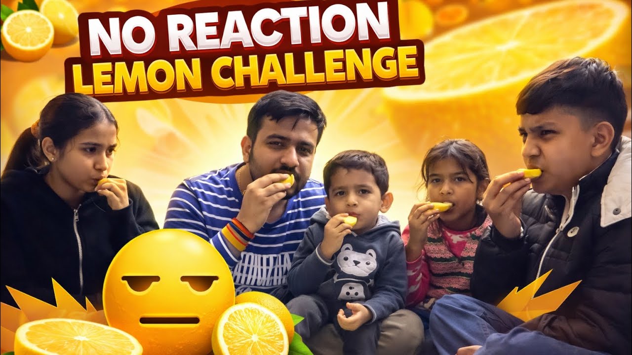 Lemon challenge🤮