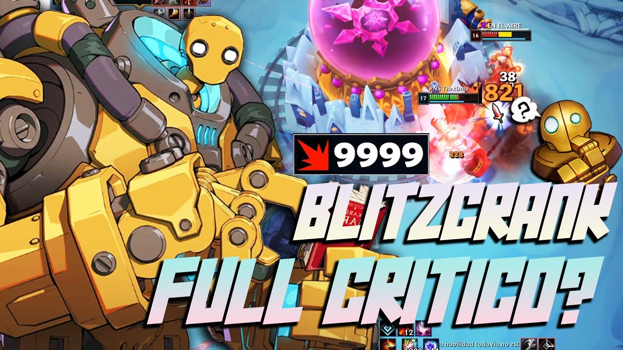 Blitzcrank JG Full Críticos BORRA a TODOS!!😱