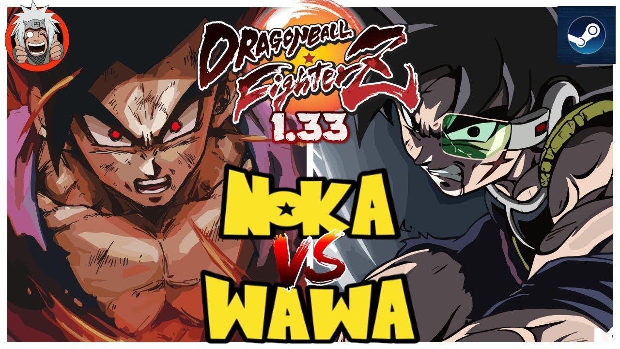 DBFZ Wawa vs Noka  (GogetaSS4, Bardock, Trunks) vs(Black, Beerus, Gohan)